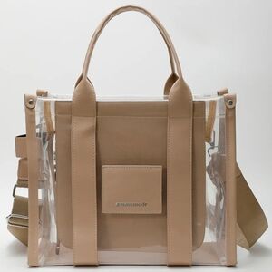 Tan Transparent Women's Bag